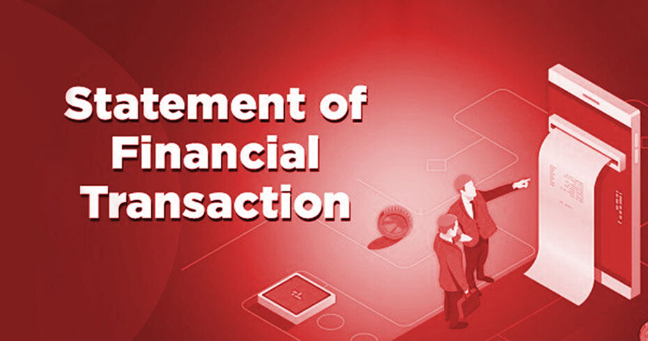 Form 61A - Statement of Financial Transactions (SFT)